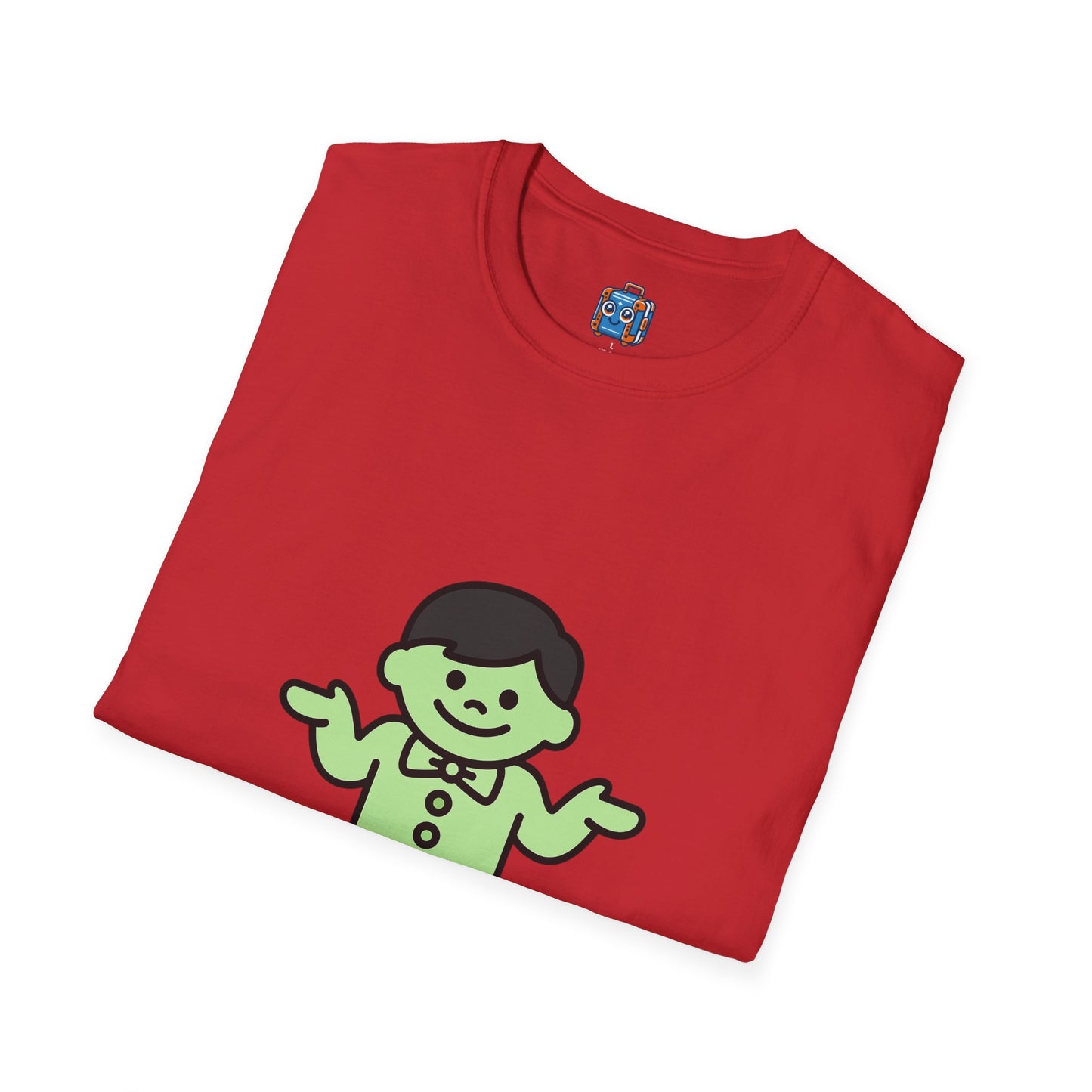 Funny Retro Green Character T-Shirt — "Skipped The Disney Childhood, Evolved Into A Disney Adult"