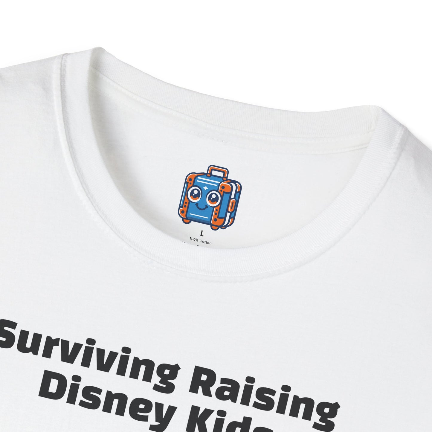 Blue Pigtail Doll Graphic T-Shirt — Cute Kids Cartoon Tee