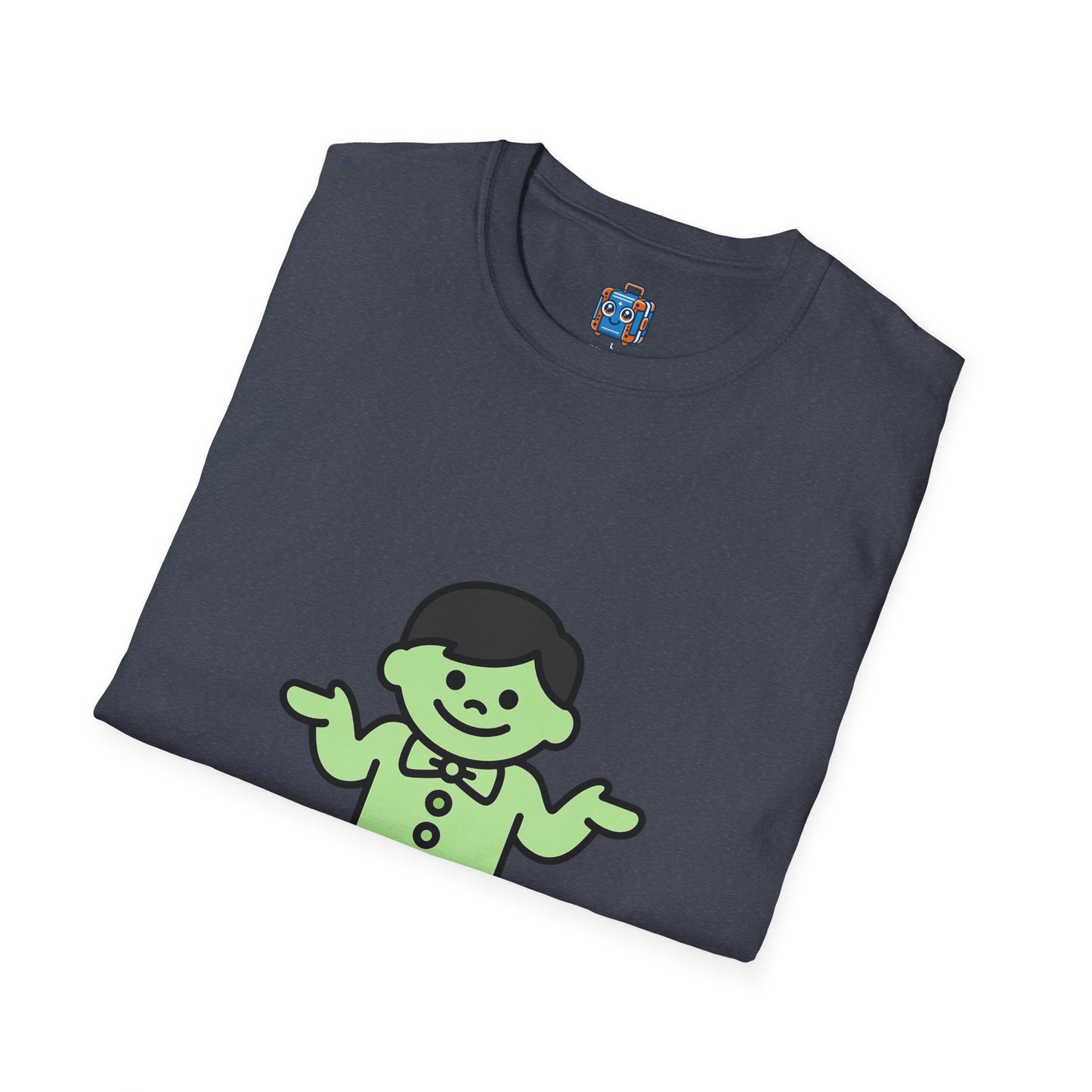 Funny Retro Green Character T-Shirt — "Skipped The Disney Childhood, Evolved Into A Disney Adult"