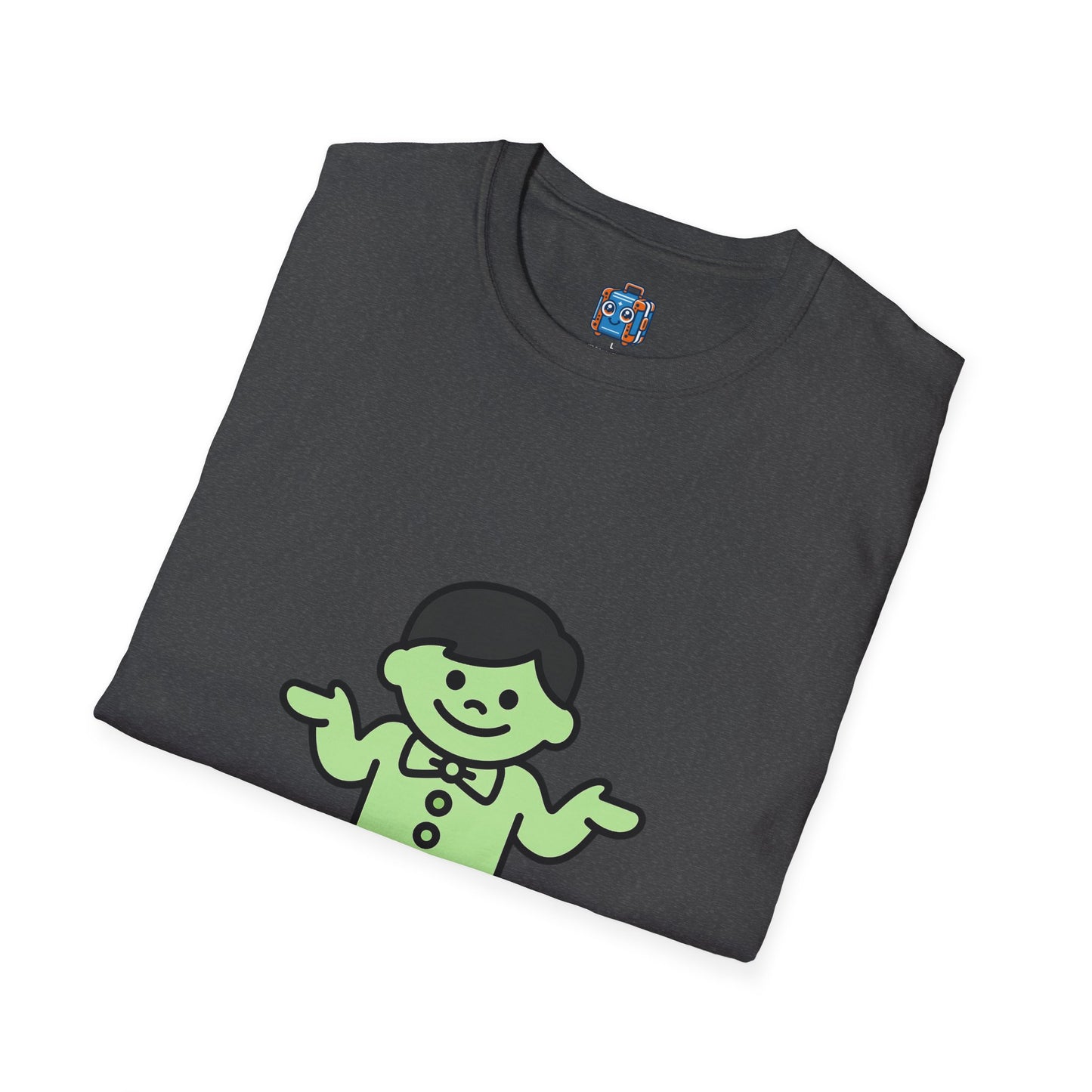 Funny Retro Green Character T-Shirt — "Skipped The Disney Childhood, Evolved Into A Disney Adult"